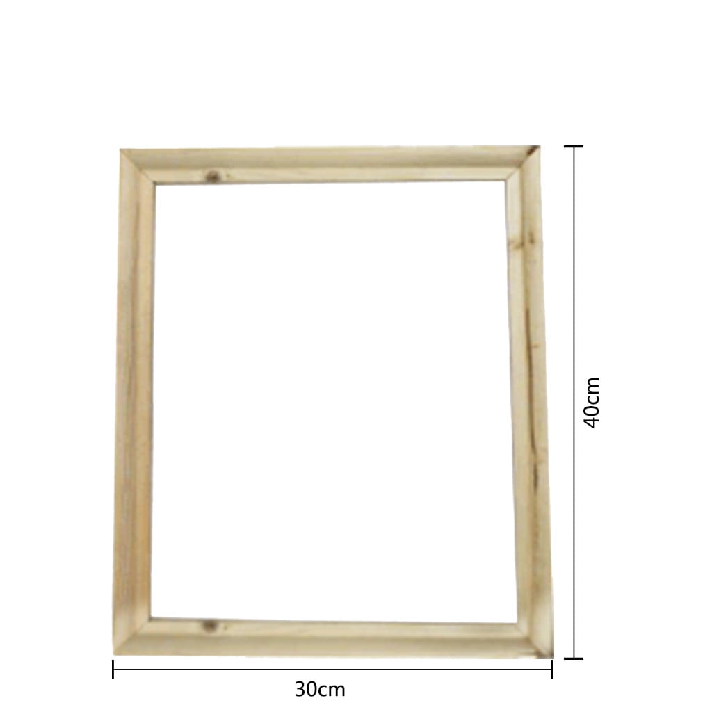 DIY Solid Wood Canvas Frame Kit for Paint by Number&Oil Painting& Painting by Number Wooden Art Frames,Wood Frame For Oil Painting Nature DIY Frame Picture Inner Picture Frame 30*40