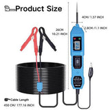 2025 New Car Electric Circuit Tester, Automotive Electrical System Tester, Power Circuit Probe Tester, DC Test Light Automotive Short Circuit Finder with LED Light - Side View