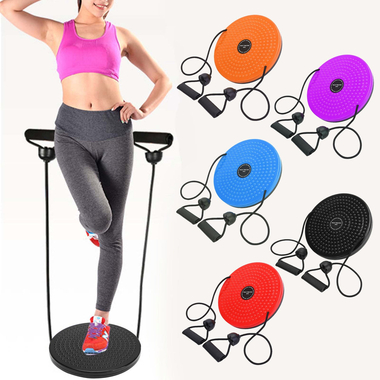 Lovely Waist Sculptor, Waist Sculptor, Waist Sculptor Twister, Waist Sculptor Machine, Vuyungers Waist Sculptor Exercise Twist for Abs Training Legs Buttocks Hip Exercise D