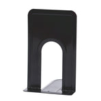 Metal Non-Slip Bookends - Heavy Duty Bookend Brackets with Anti-Slip Foam for Office and Home, T-Shaped Design for Stability, 310mm Size black
