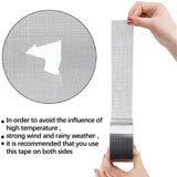 Self-Adhesive Window and Door Screen Repair Tape, Anti-Insect Fly Mosquito Net Patch, 2