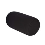 Comfortable Roll Cylindrical Pillow for Head,Microbead Jelly Bean Bed Pillow Tube Pillow Cushion for Head, Neck, Back Support Red