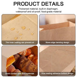 Brown Paper Lunch Bags,Extra Small Brown Kraft Paper Bags ,Wedding & Party Favors, Lunch & Grocery Bags - 50 per Pack 3.54" x 2.16" x 7.08" Khaki
