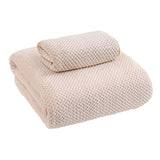 Bath Sheets Towels for Adults, 13.77x29.52 Inches - Light Thin Quick Drying Highly Absorbent Bath Towel for Bath, Fitness, Yoga, Travel, Sport and Shower (Pink) 13.77