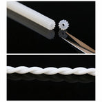Window Screen Spline, 0.20" x 32.8FT Replacement Round Black Window Screen Retainer Spline, Window Screen Repair 0.20" x 32.8FT Black3