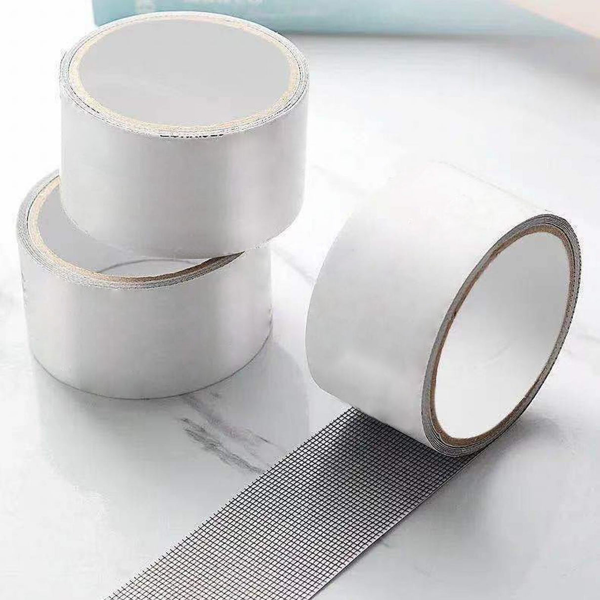 Window Screen Repair Kit Tape, 1 Roll 2x70' Fiber Glass Strong Self-Adhesive Waterproof Patch for Hole and Tear Screen Repair Tape (Grey) 2" x 70" Grey