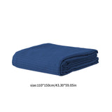 Lightweight Waffle Weave Blanket Queen Size, Breathable & Ultra Soft, 43.30