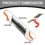 2-in-1 Chainsaw Sharpener with Pitch 3/8" (0.375”), File Diameter 5/32" (4.0 mm), Easy File Chain Saw Sharpener Tool, 2.36x12.59 2.36" x 12.59" WH3