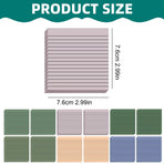 Lined Sticky Notes 3x3 Inches, Light Purple Black Ruled Self-Stick Pads, Easy to Post for Home, Office, Notebook, 1 Pack (30 Sheets/Pad) 3" x 3" Green3