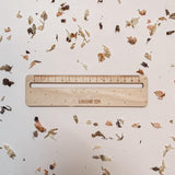 Wooden Reading Tracking Ruler, Reading Strips for Student, Text Guide Ruler for Students and Teachers, Tool for Reading, Classroom Learning Aid, Dyslexia Support Ruler, Study Accessory One Size Brown1
