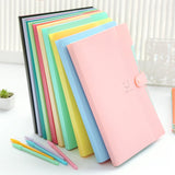 5 Pocket Expanding File Folder, PP Accordion Document Organiser for A4 and Letter Papers, Receipts, 32 x 23.6 x 1.9 cm, Beige