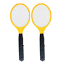 2 Pack Large Electric Mosquito Swatter Racket - Rechargeable Bug Zapper for Indoor Outdoor Use, Safety Mesh, Powerful Fly Killer, Ergonomic Handle Insect Pest Control (19x7.1in)