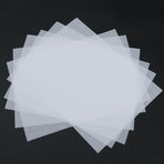 100 Sheets Tracing Paper 6.7 x 9.8 inches Artists Tracing Paper White Trace Translucent Clear Carbon for Pencil Sketching Printing Drawing Animation(White) White