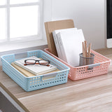 A4 Paper Trays with Grip Handles, 10.43x6.77x2.87