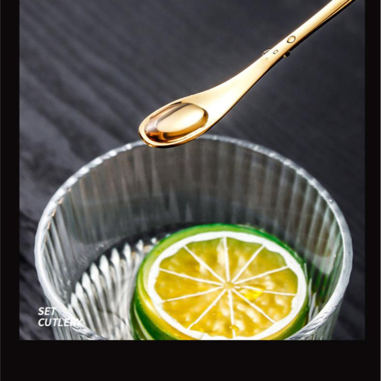 Stainless Steel Coffee Stirring Spoon, Heavy Duty Beverage Cocktail Stirrers, Reusable Stir Cocktail Drink Mixing Swizzle Stick, Tiny Salt Condiment Spoon (Black/1 Pcs) 0.47x8.85 0.47" x 8.85" Rose Gold