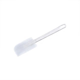 High Heat Resistant Silicone Scraper Spoon, Commercial Spatula for Cooking, Heavy Duty Rubber Spatula (White/1 Pcs) 16.14x7.26 16.14" x 7.26" White