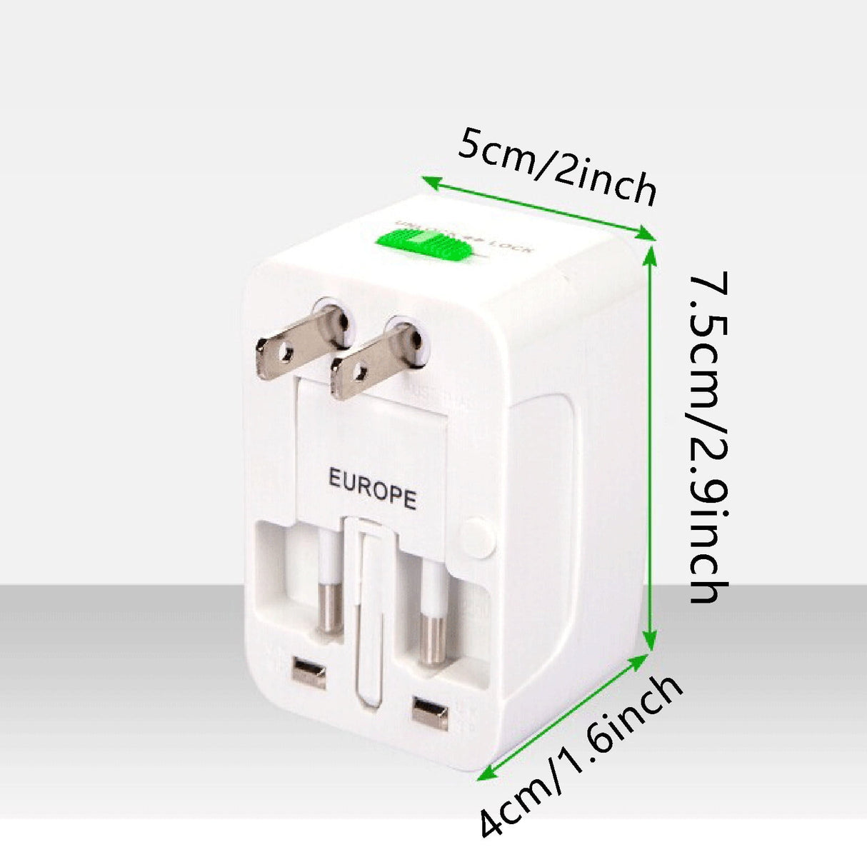 Universal Travel Power Adapter Converter Plug US EU AU to 12V 3A 36W Car Socket for Mini Fridge Fan Vacuum Cleaner Air Pump Heater Electronics Charging (110-240V Input)