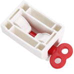 Toothpaste Tube Squeezers Toothpaste Roller, Manual Toothpaste Tube Roller Squeezer Tool, Toothbrush Squeezers, Toothpaste Clip Holder Stand Winder (Multi-Colored/3 Pcs) 2.17x1.57x1.57 2.17" x 1.57" x 1.57" As show