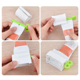 Toothpaste Tube Squeezers Toothpaste Roller, Manual Toothpaste Tube Roller Squeezer Tool, Toothbrush Squeezers, Toothpaste Clip Holder Stand Winder (Multi-Colored/3 Pcs) 2.17x1.57x1.57 2.17" x 1.57" x 1.57" As show