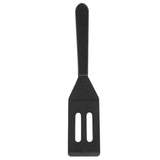 Small Spatula for Nonstick Cookware, Heavy Duty Mini Spatulas for kitchen Use, Heat-Resistant Silicone Thin Spatula Cooking Baking (Black/1 Pcs) 1.65x8.03 1.65" x 8.03" Black