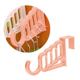 Over The Door Hooks, Plastic Multi-Function Hangers, Heavy Duty Travel Hangers, Drying Rack, Suit Hangers (Color Random/1 Pcs) 7.09x1.57 7.09" x 1.57" Color Random/1 Pcs