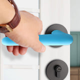 Door Handle Covers, Heavy Duty Door Knob Covers Silicone Door Handle Glove Covers Anti-Static Safety Door Knob Protector for Flat Square Door Levers (Beige/1 Pcs) 5.31x2.17 5.31" x 2.17" Coffee/1 Pcs