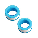 Teflon Tape, Industrial Thread Seal PTFE Tapes, Heavy Duty Plumbing Waterproof Seal Tape for Plumber, Air Head, Thread Pipe, 2 Pcs, 0.59x236.22 0.59" x 236.22" Sky Blue*2