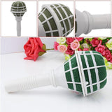 Bouquet Holder, DIY Wedding Foam Bouquet Handle Bridal Floral Fresh Artificial Flower Holder Decoration for Fresh And Artificial Flower, 1 Pcs, 3.34x7.08 3.34