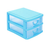 Rectangular Empty torage Box, Plastic Pencil Case, Clear Storage Container for Pencil,Crayon,Sticker,Cosmetics, 1 Pcs, 5.24x2.44x0.98 3.54x5.11x3.14 Blue - Low Angle