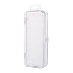 Rectangular Empty torage Box, Plastic Pencil Case, Clear Storage Container for Pencil,Crayon,Sticker,Cosmetics, 1 Pcs, 5.24x2.44x0.98 5.59" x 7.2" x 9.25" Clear