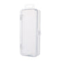 Rectangular Empty torage Box, Plastic Pencil Case, Clear Storage Container for Pencil,Crayon,Sticker,Cosmetics, 1 Pcs, 5.24x2.44x0.98 5.59" x 7.2" x 9.25" Clear