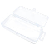 Rectangular Empty torage Box, Plastic Pencil Case, Clear Storage Container for Pencil,Crayon,Sticker,Cosmetics, 1 Pcs, 5.24x2.44x0.98 9.06" x 3.74" x 2.36" Clear