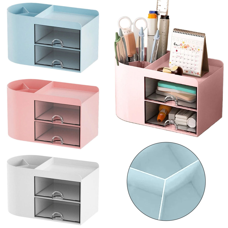 Rectangular Empty torage Box, Plastic Pencil Case, Clear Storage Container for Pencil,Crayon,Sticker,Cosmetics, 1 Pcs, 5.24x2.44x0.98 9.02" x 2.99" x 2.09" Pink