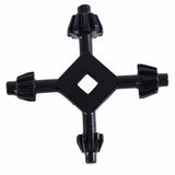 4 in 1 Drill Chuck Key Wrench, 1/4