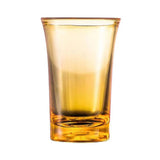 1 Pack Heavy Base Multicolor Shot Glasses Set, 1.2 oz Colorful Shot Bulk, Clear Shot Glass, Tequila Cups Small Glass, Shot Glasses for Whiskey, Tequila, Vodka, Spirits & Liquors(Blue,1.7x1.7x2.6") Yellow