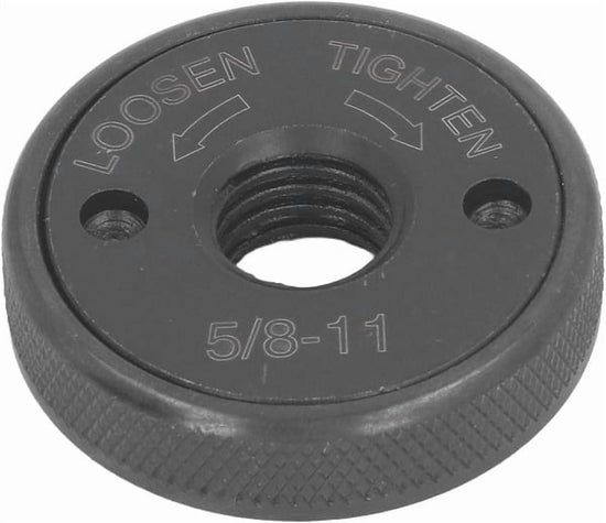 5/8-11 Angle Grinder Flange Nut,Fast Self-Locking Flange for Portable Polishing & Grinding Machines,Ideal for DIY Projects and Professional Metal/Non-Metal Surface Finishing,Durable