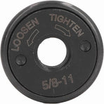 5/8-11 Angle Grinder Flange Nut,Fast Self-Locking Flange for Portable Polishing & Grinding Machines,Ideal for DIY Projects and Professional Metal/Non-Metal Surface Finishing,Durable