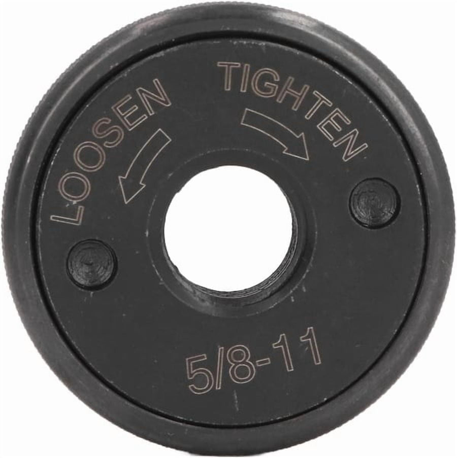 5/8-11 Angle Grinder Flange Nut,Fast Self-Locking Flange for Portable Polishing & Grinding Machines,Ideal for DIY Projects and Professional Metal/Non-Metal Surface Finishing,Durable