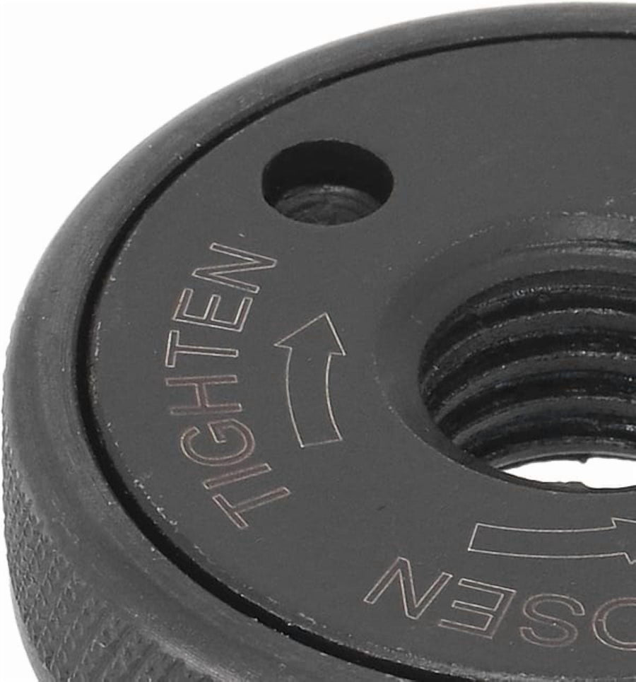 5/8-11 Angle Grinder Flange Nut,Fast Self-Locking Flange for Portable Polishing & Grinding Machines,Ideal for DIY Projects and Professional Metal/Non-Metal Surface Finishing,Durable