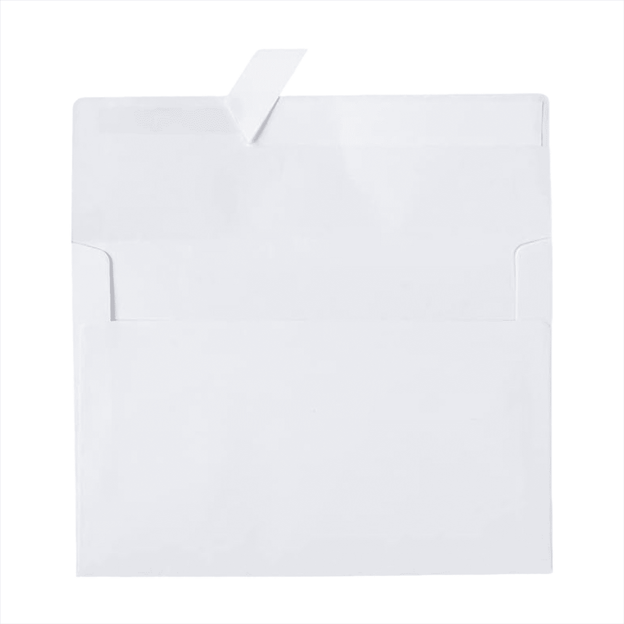 White Envelopes 40 Pack, 5 x 7 Square Envelopes Colored Self Seal for Wedding, Party Invitations, Greeting Cards, Announcements, Photos, 5.24 x 7.21 5.24" x 7.21" White