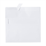 White Envelopes 40 Pack, 5 x 7 Square Envelopes Colored Self Seal for Wedding, Party Invitations, Greeting Cards, Announcements, Photos, 5.24 x 7.21 5.24