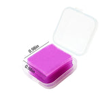 Diamond Painting Art Wax Refills for Diamond Art Dots Accessories, DIY Putty Glue and Wax for Diamond Art Embroidery Accessories with Storage Box, 6 Pcs, 0.98x0.98 0.98" x 0.98" Purple*3 Set