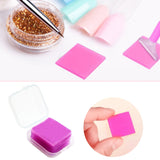 Diamond Painting Art Wax Refills for Diamond Art Dots Accessories, DIY Putty Glue and Wax for Diamond Art Embroidery Accessories with Storage Box, 6 Pcs, 0.98x0.98 0.98" x 0.98" Purple*4 Set