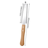 Japanese Pull Saw,Small Hand Saw, Japanese Double Pull Saw with Wooden Handle,Steel Blades and Wood Handles, Handsaw Cutting Edges, Flush Cutting Trim Tool for Carpentry(Silver2) Silver3 - Side View