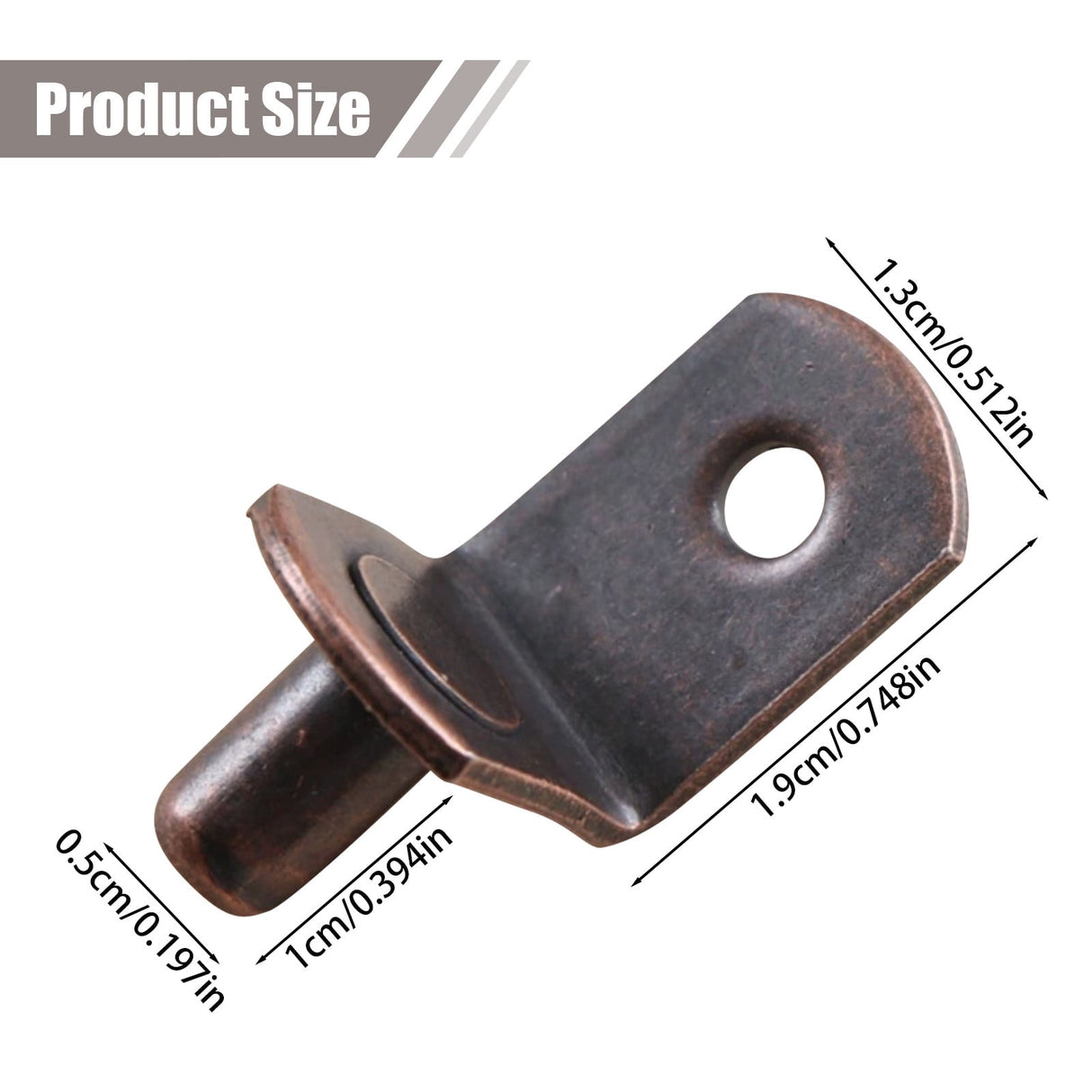 20 Pcs Shelf Support Peg,L Shaped Metal Shelf Peg With Hole,6 Mm Cabinet Shelf Bracket Peg,L-Shaped Plated Shelf Pins Holders for Bookcase Kitchen Closet Shelf Shelves Furniture Cabinet,20PCS E