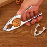 Walnut Cracker Tools, Nut Crackers for all Nuts, Walnut Nutcrackers, Metal Nut Shell Openers, Nut Shell Breakers Crackers, Kitchen Tools with Handle for Pecans Hazelnuts Pistachio, 1 Pcs, 5.75x1.26 5.75