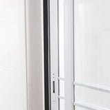 Strong Adhesive Foam Weather Stripping, High Density Weatherproof Weather Stripping Door Seal Strip for Sliding Door, Window, Noise-Reduction Foam Sealing Strip, 1 Roll 1.18 In x 16.4 Ft White