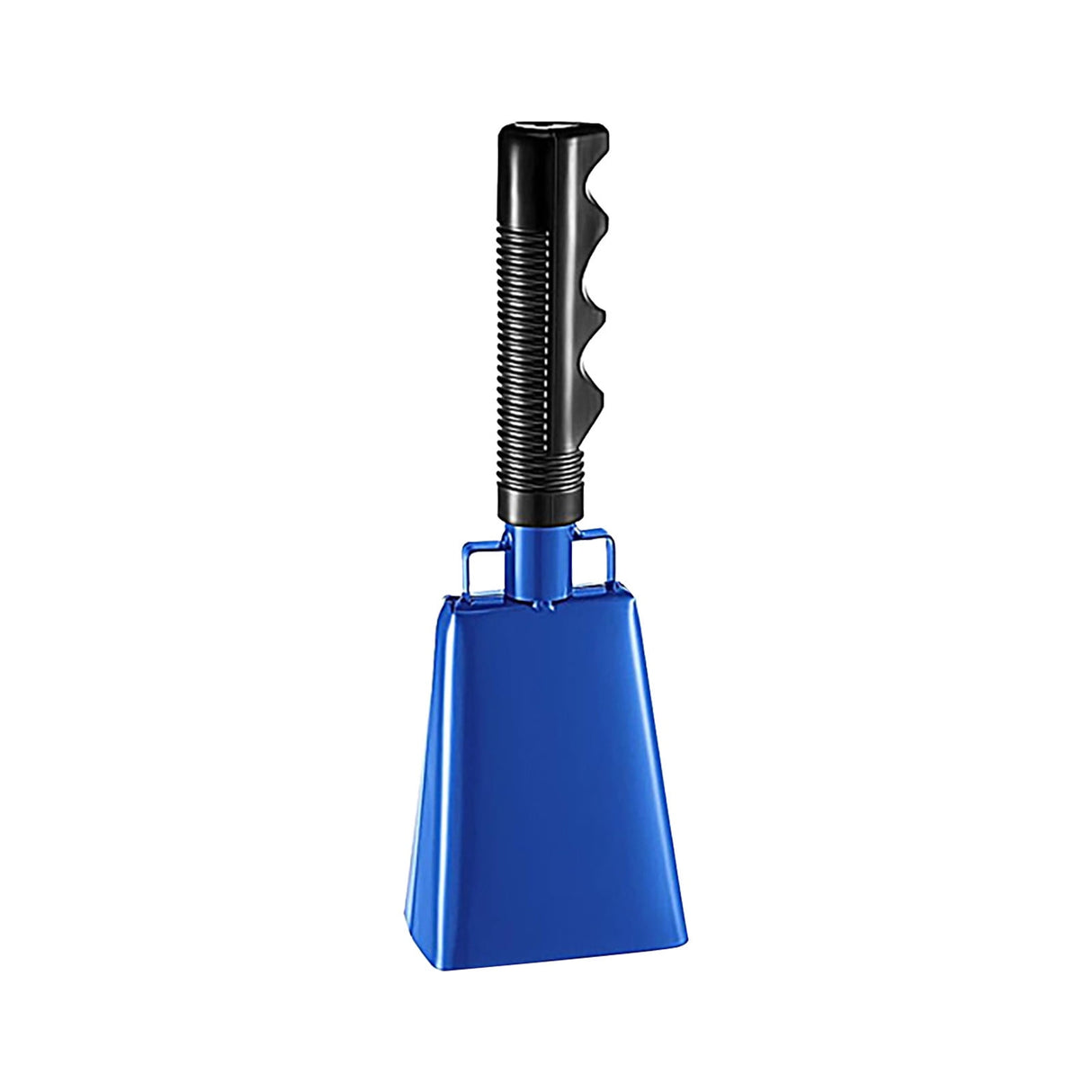 120dB Loud Brass Cowbell with Non-Slip Handle and Adjustable Strap,Perfect for Sporting Events like Baseball and Football Games,Also Ideal for Graduations,Parades,and Cheerleading Activities Blue