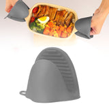 Oven Mitts Heat Resistant, Mini Oven Mitts, Mini Silicone Oven Gloves,Pinch Grips Mitts Potholder for Kitchen Cooking & Baking, 1 Pcs, 3.93x3.35 7.16