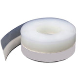 Weather Stripping Door Seal Tape,25mm Draft Stopper for Doors and Showers,Flexible Adhesive Material,Easy to Install and Trim,Prevents Water and Air Leaks,Ideal for Home and Bathroom